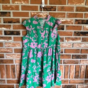 Short sleeved floral dress